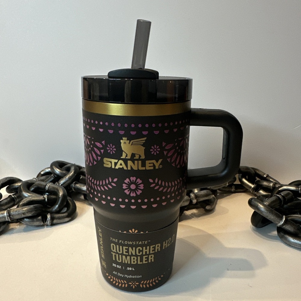 Stanley Tumbler dia De Los Muertos‎ 20 oz Special Edition Ships Now! RARE - Picture 2 of 8